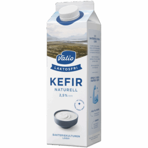 Valio Laktosfri kefir naturell 2,5% 1000 g