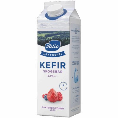 Valio Laktosfri kefir skogsbär 2,1% 1000 g