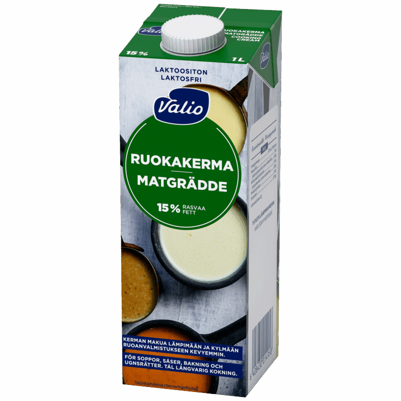 Valio matgrädde 15 % laktosfri 1 l