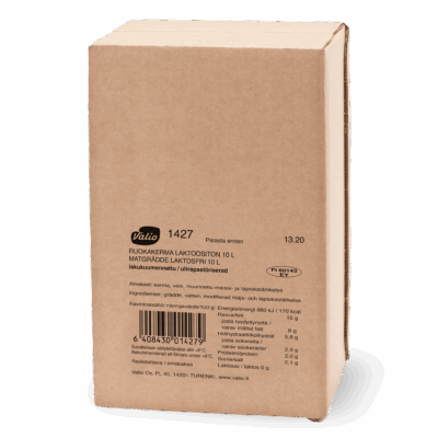 Valio matgrädde 15 % 10 l laktosfri novobox