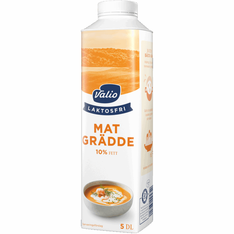 Valio Laktosfri matgrädde 10% 5 dl