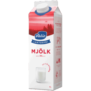Valio Laktosfri mjölkdryck 3% 1L