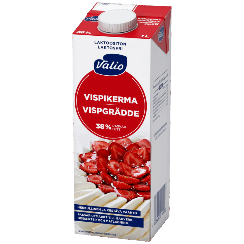 Valio vispgrädde 1 l laktosfri