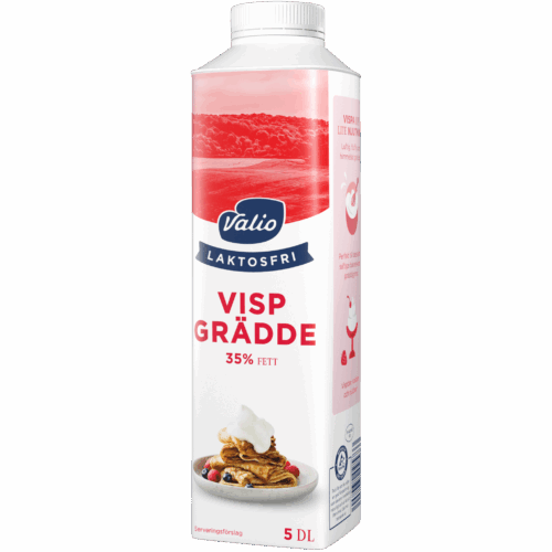 Valio Laktosfri vispgrädde 35%  5 dl