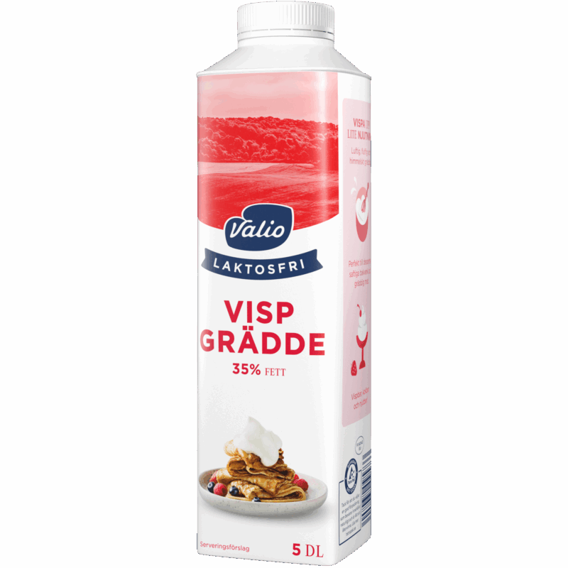 Valio Laktosfri vispgrädde 35%  5 dl
