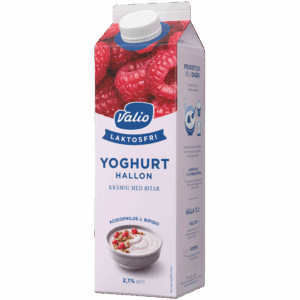 Valio Laktosfri yoghurt hallon 1000 g
