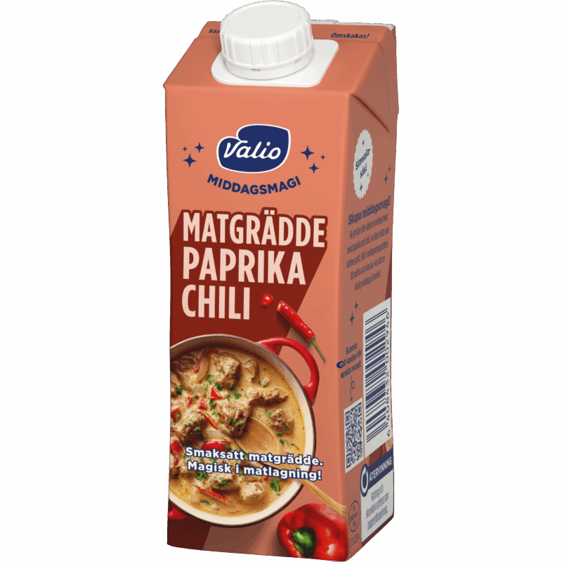 Valio Middagsmagi matgrädde paprika chili 2,5dl