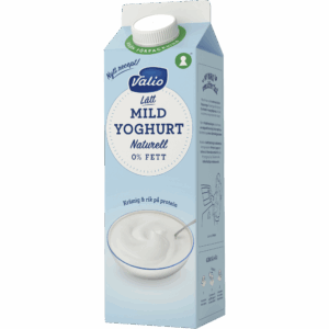 Valio Lätt Mild yoghurt naturell 0% 1000 g