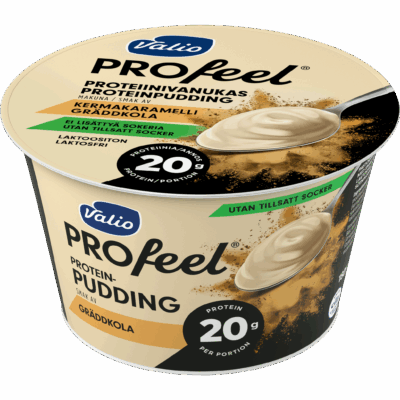 Valio PROfeel® proteinpudding gräddkola