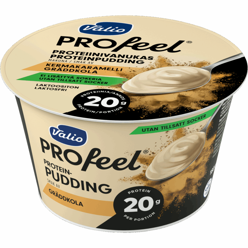 Valio PROfeel® proteinpudding gräddkola
