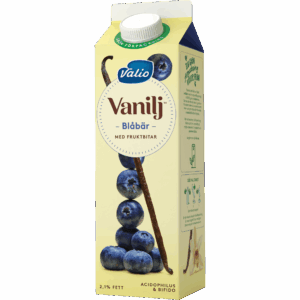 Valio Vanilj™ yoghurt blåbär 1000 g