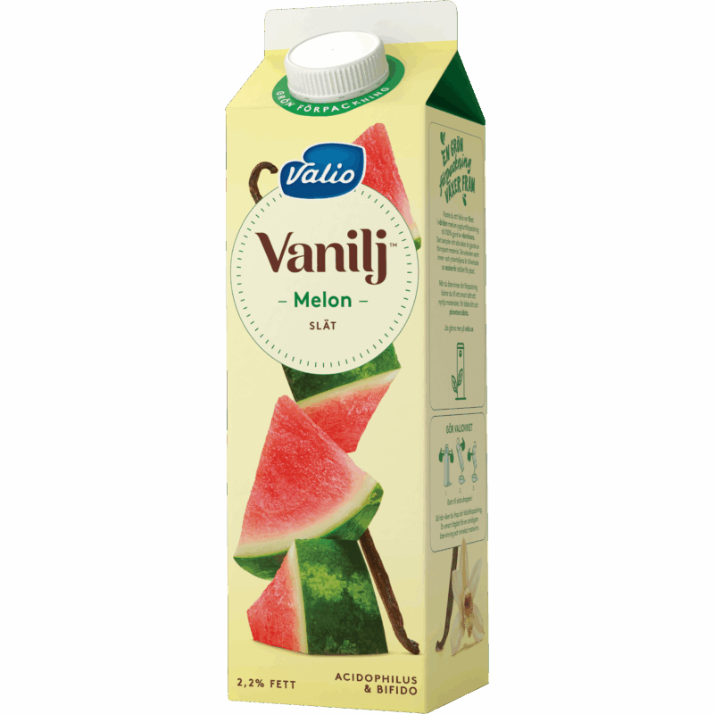Valio Vanilj™ yoghurt melon 1000g
