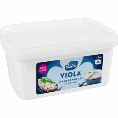 Valio Viola® naturell färskost laktosfri 1,5 kg