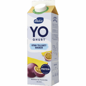 Valio YO-ghurt™ utan tillsatt socker mango & passionsfrukt 1000 g