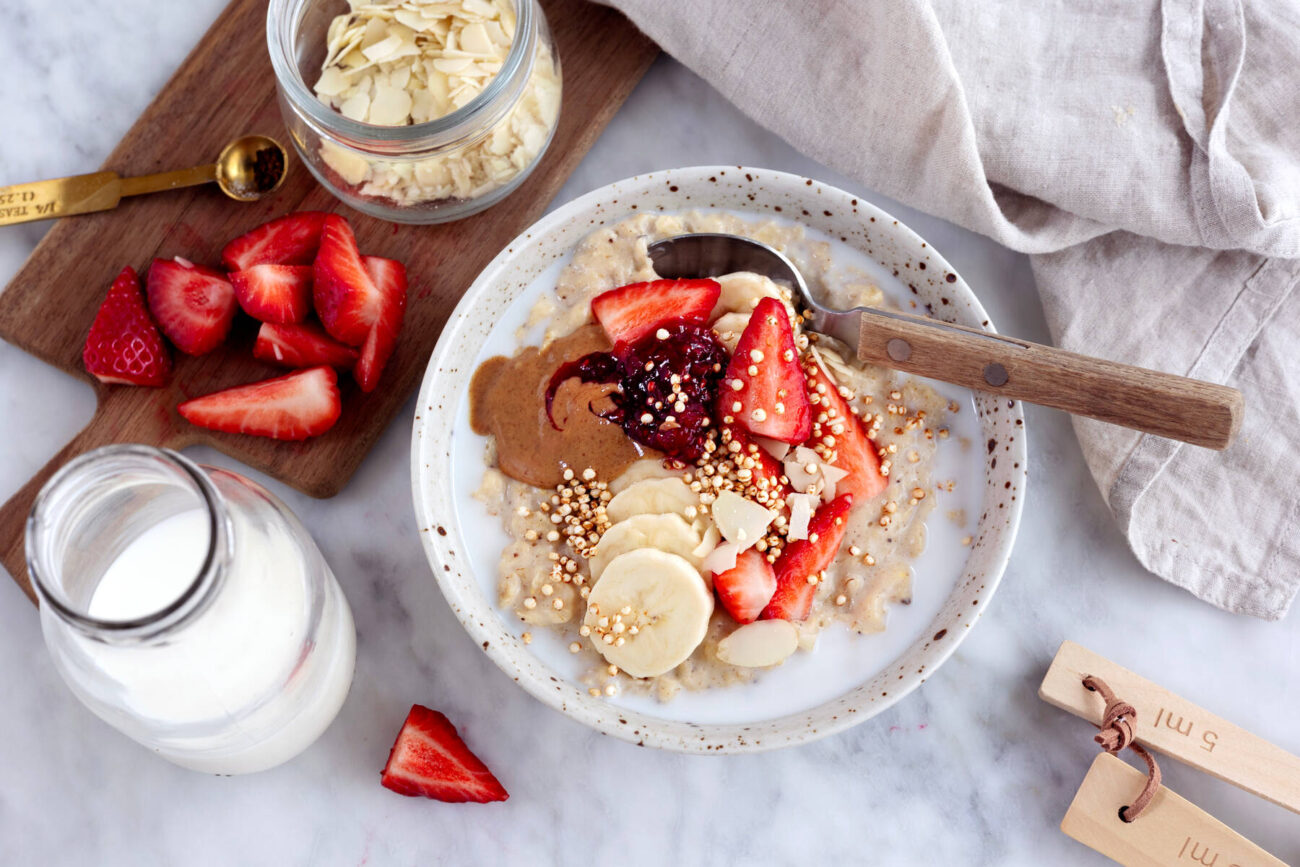 Custard oats
