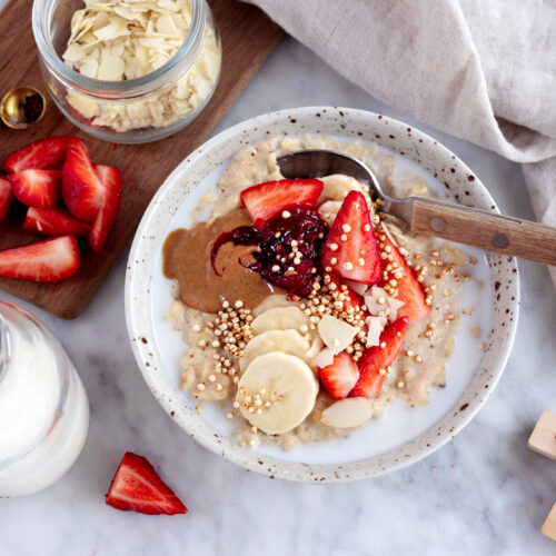 Custard oats