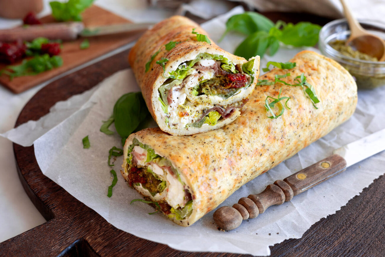 Cottage cheese wrap