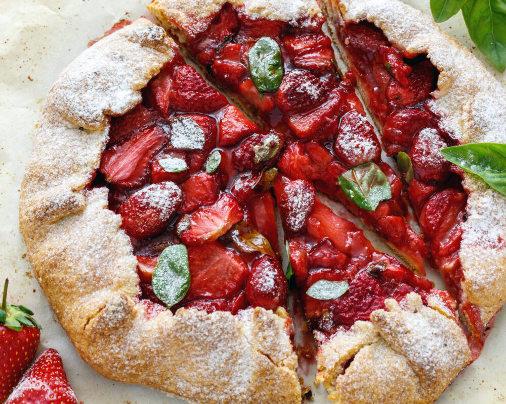 Jordgubbsgalette