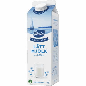 Valio Laktosfri lättmjölkdryck 0,5% 1 L