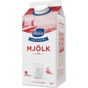 Valio Laktosfri mjölkdryck 3% 1,5 L