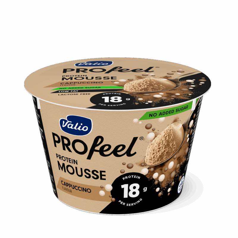 Valio PROfeel® proteinmousse 150 g cappuccino laktosfri
