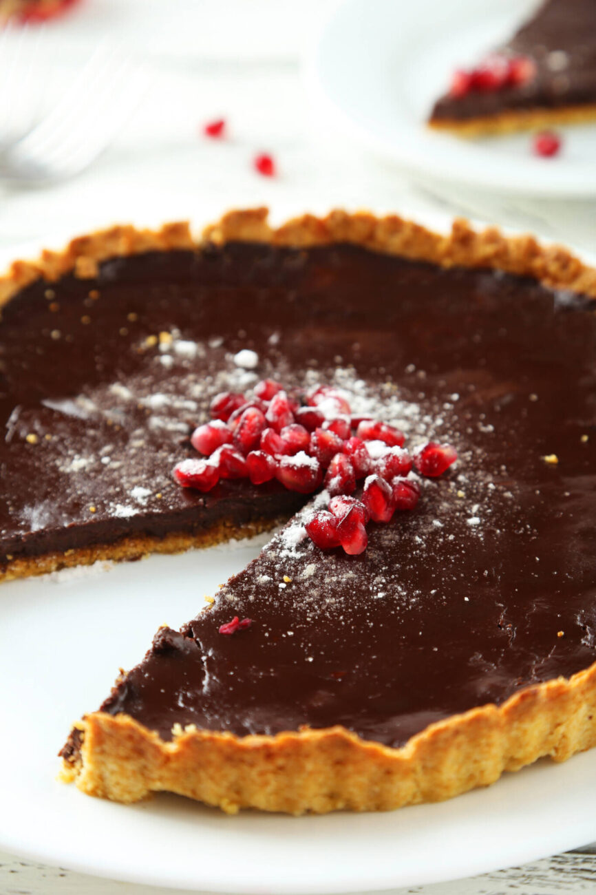 Silkeslen chokladpaj