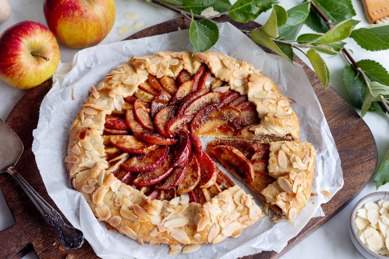 Äppelgalette