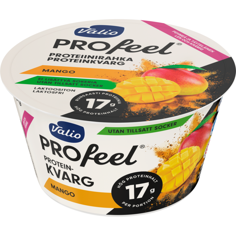 Valio PROfeel® proteinkvarg osockrad 175 g mango laktosfri