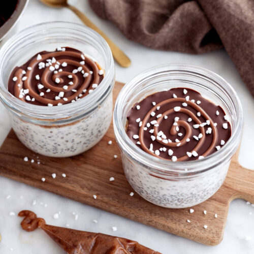 Chiapudding kanelbulle