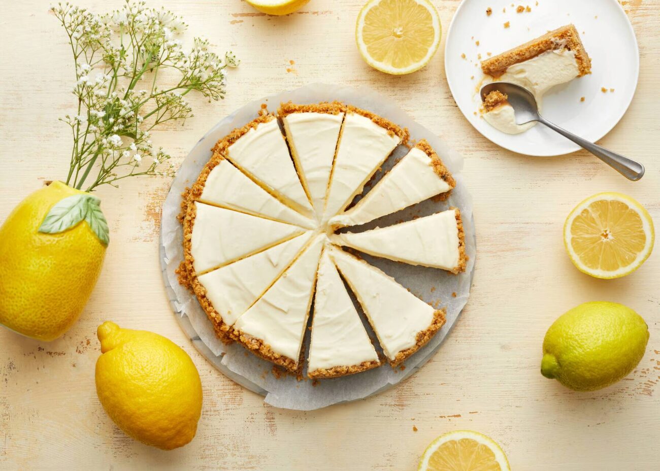 Kolacheesecake med citron