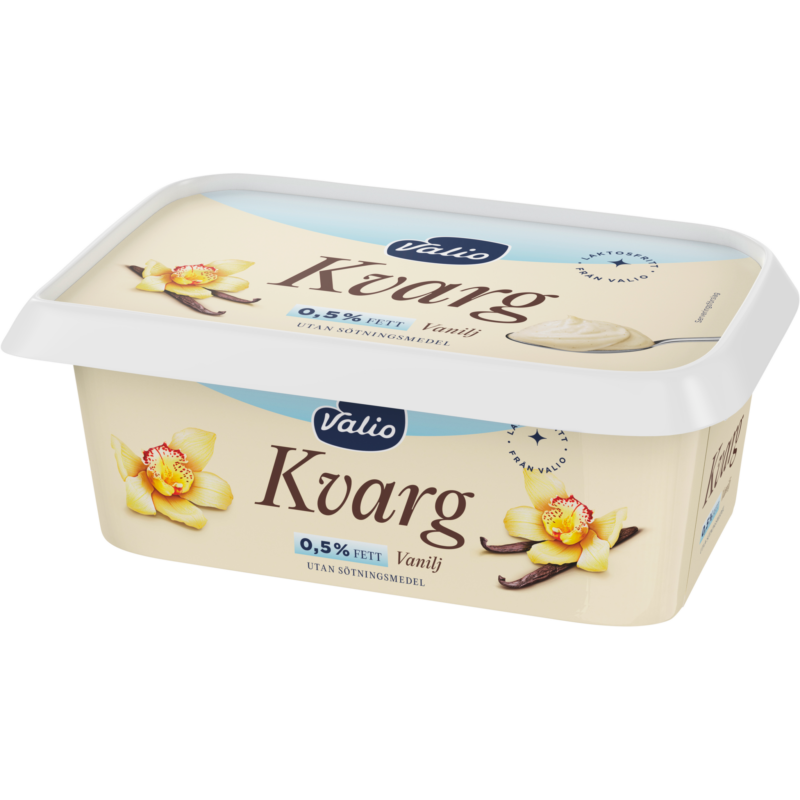 Valio Kvarg Vanilj 0,5 % 400 g