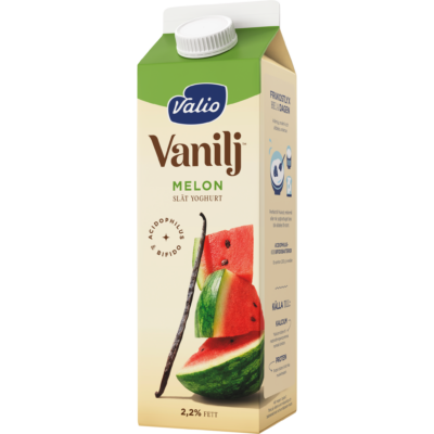 Valio Vanilj™ yoghurt melon 1000g
