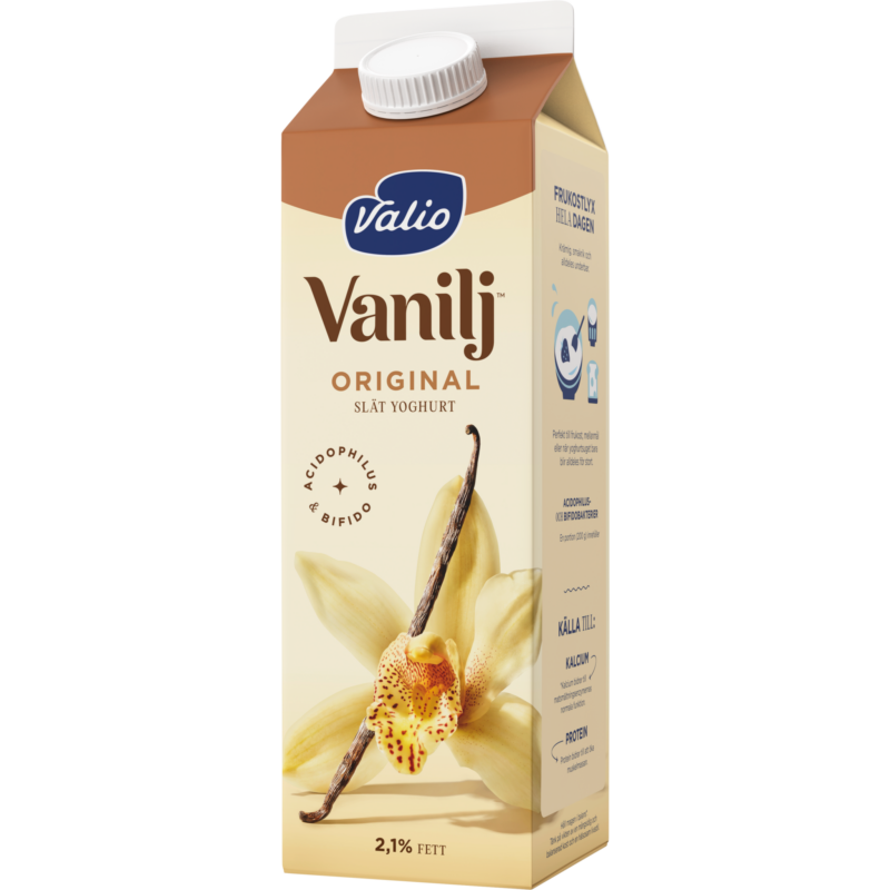 Valio Vanilj™ yoghurt original 2,1% 1000 g