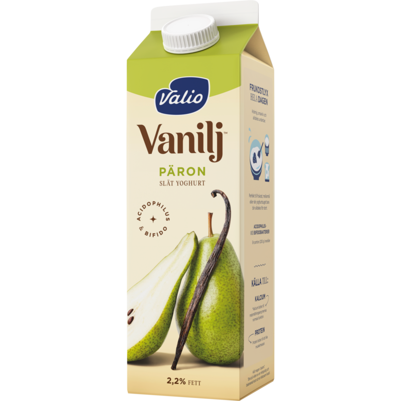 Valio Vanilj™ yoghurt päron 1000 g