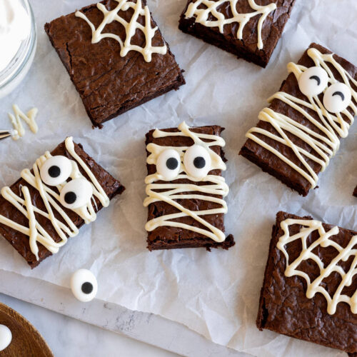 Halloween brownies