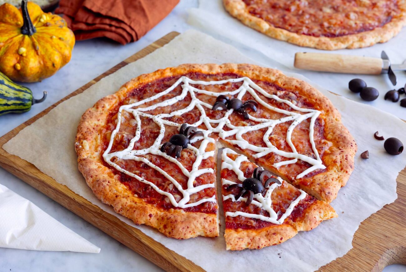 Halloweenpizza – Margarita