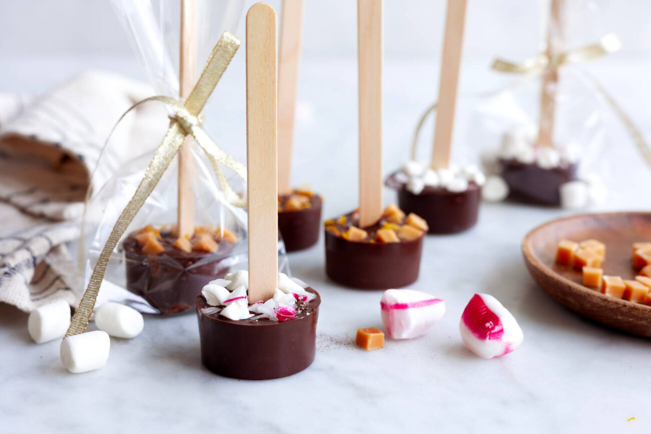 Chokladklubbor till varm choklad