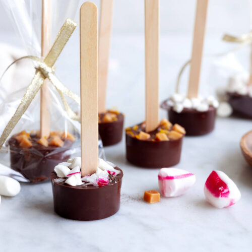 Chokladklubbor till varm choklad