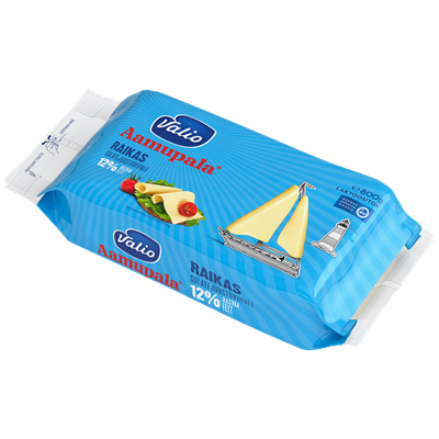 Valio Aamupala® raikas 12 % sulatejuustoviipale laktoositon e800 g