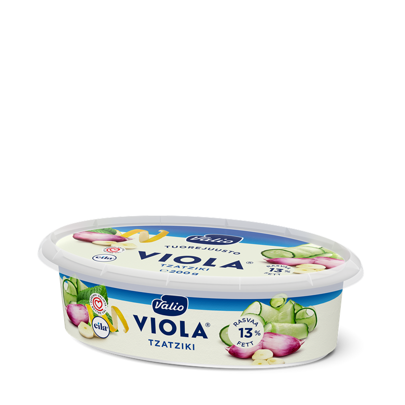Valio Viola® tzatziki tuorejuusto laktoositon e200 g