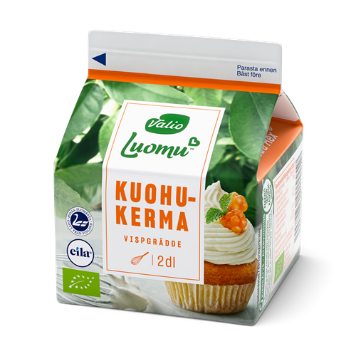 Valio Luomu™ kuohukerma laktoositon 2 dl
