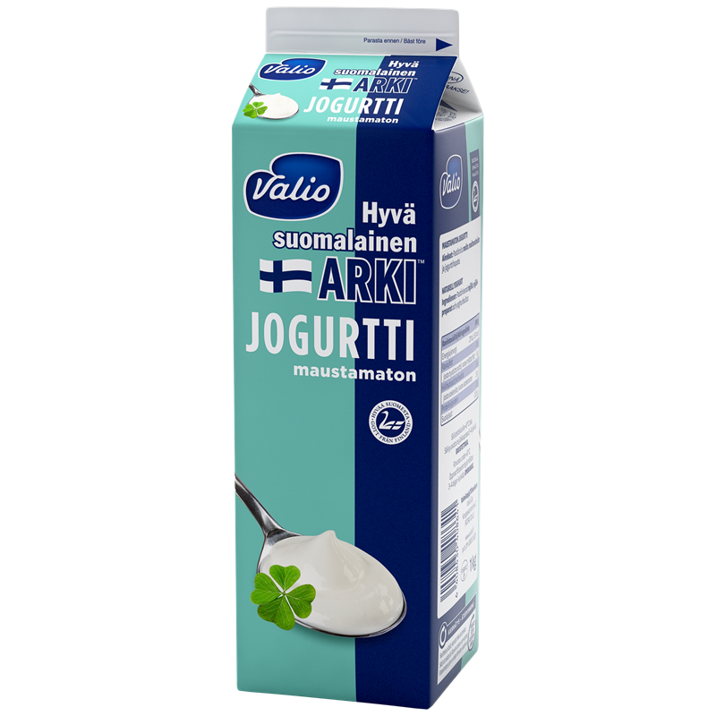 Valio Hyvä suomalainen Arki® jogurtti maustamaton 1 kg
