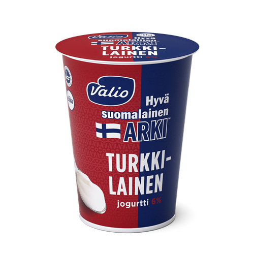 Valio Hyvä suomalainen Arki® turkkilainen jogurtti 6 % laktoositon 400 g