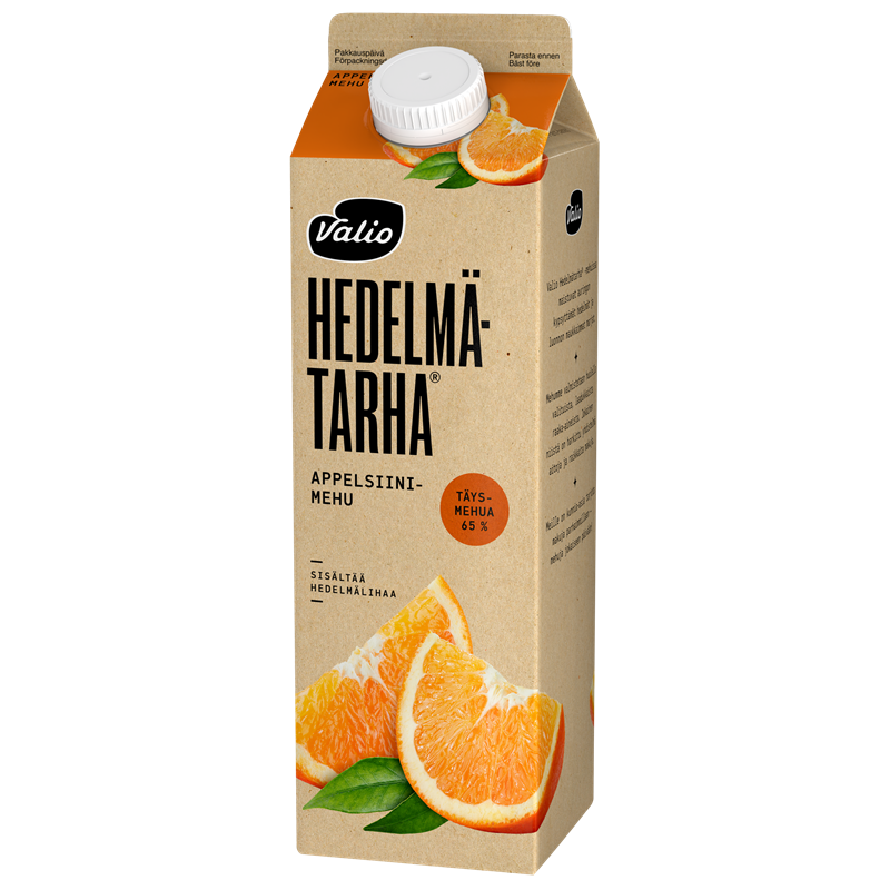 Valio Hedelmätarha® appelsiinimehu 1 l hedelmälihaa