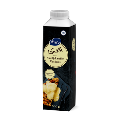 Valio Vanilla™ vaniljakastike laktoositon 500 g