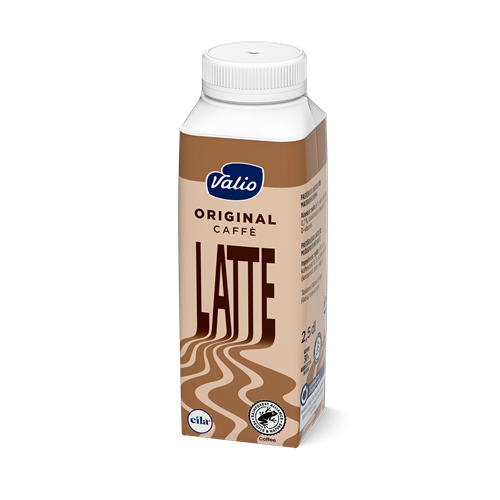 Valio Latte original maitokahvijuoma 2,5 dl laktoositon