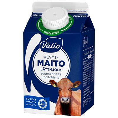 Valio kevytmaito 5 dl