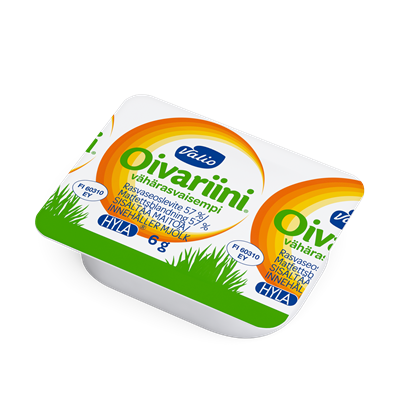 Valio Oivariini® vähärasvaisempi levite ValSa® HYLA® 6 g annospakkaus