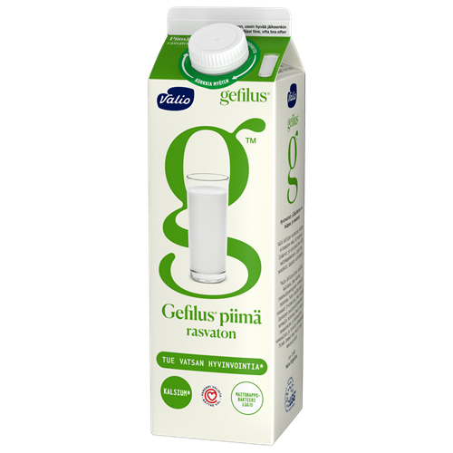 Valio Gefilus® piimä 1 l rasvaton
