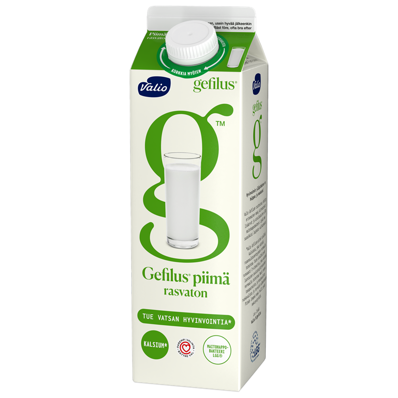 Valio Gefilus® piimä 1 l rasvaton